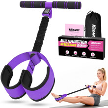 Upgraded Pedal Resistance Band with Handles, Multifunction Foot Pedal