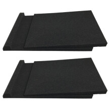2Pcs AntiSkid Isolation Pad for Speakers Prevent Movement Protect Equipment 30x8.5x4CM