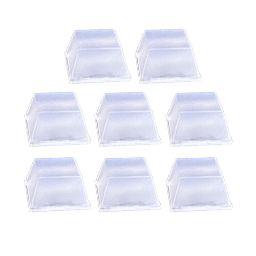 8Pcs Speaker Stabilizers Feet Pad AntiVibration Technology for Clear Transparent