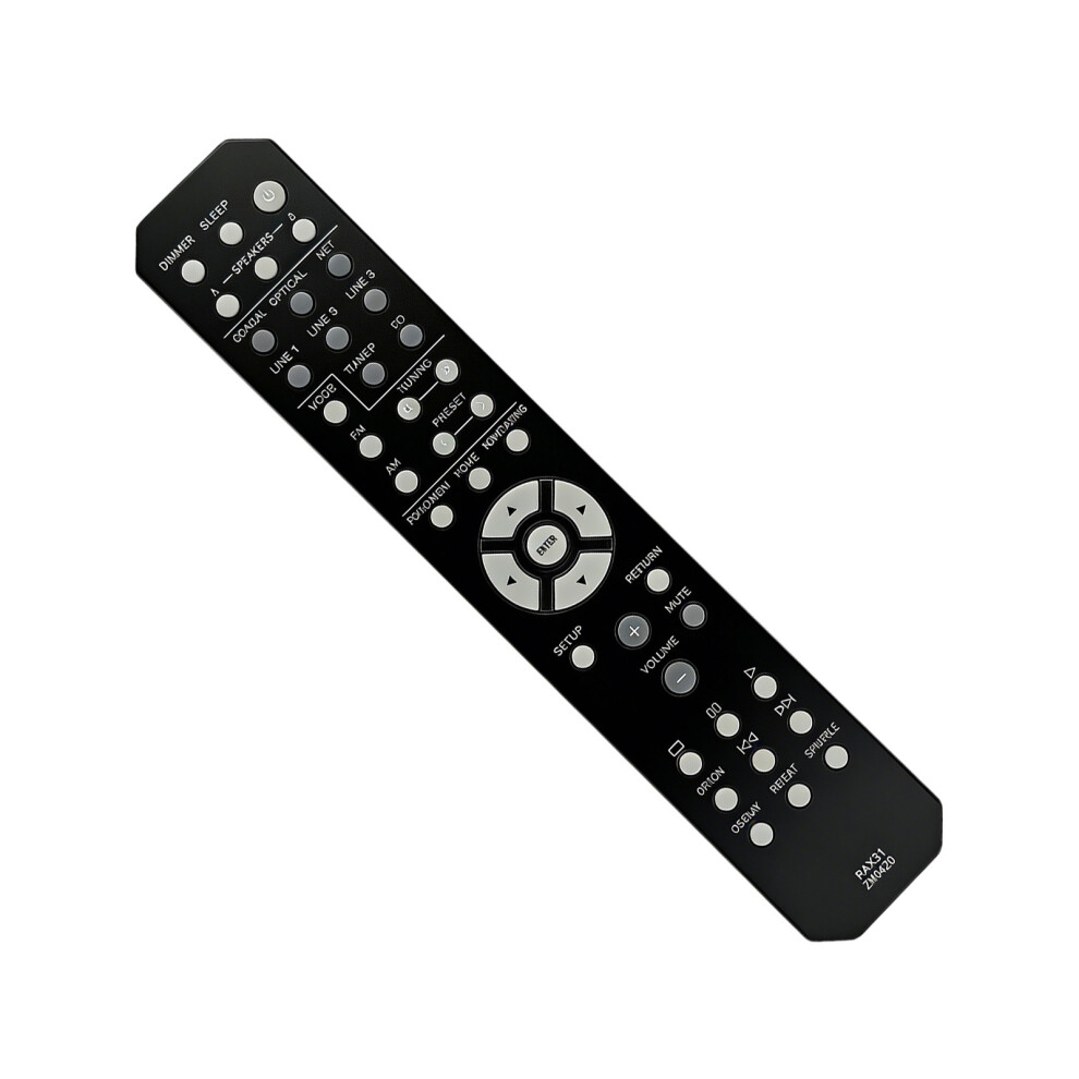 Remote Control Featuring Wide Device Compatibility Ergonomic For Rax31 Receiver Black 7695001185714