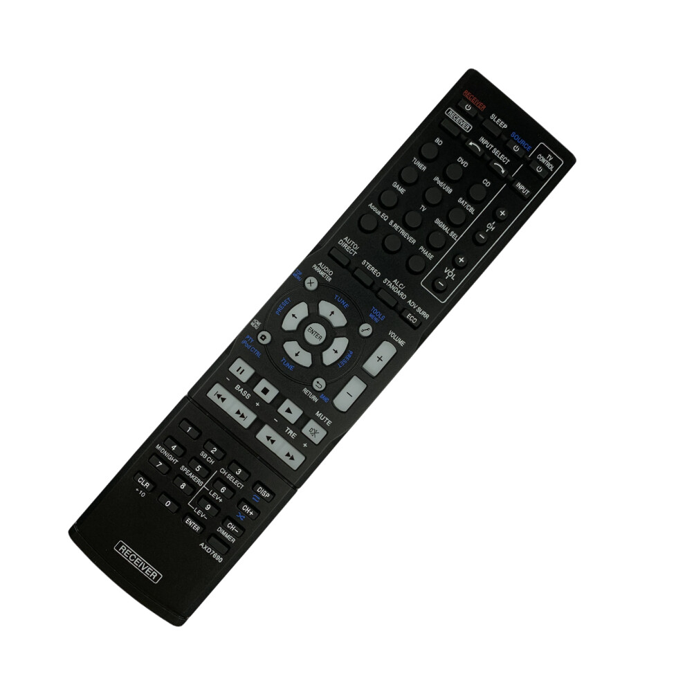 Universal Remote Control With Ergonomic Design Abs Texture For Family Use 7695001185615