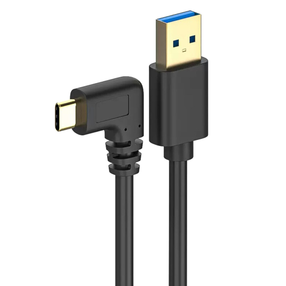 Short Long Usb 3 0 To Type C Right Angle Cable 5Gbps Speed 60W Fast Charge 0.5M Side Bend 7695001155236