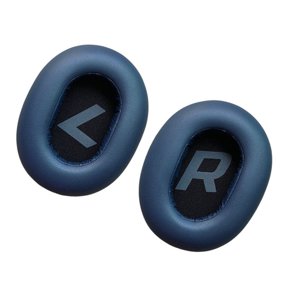 1 Pair Replacement Ear Pad Cushion For Go810 Bg810s Noise Cancelling Wireless Navy Blue 7695001235167