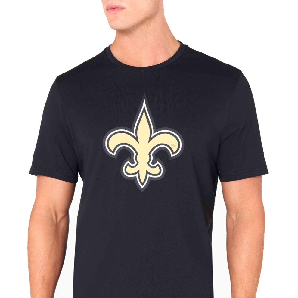 New Era New Orleans Saints Nfl Team Logo Black