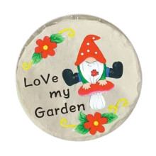 Versatile Decorative Resin Foot Stone For Outdoor Pathways And Lawns Landscape as picture