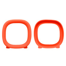 Protective Silicone Shell For Sound Speaker AntiSlip Feature Easy Clean Oranges color