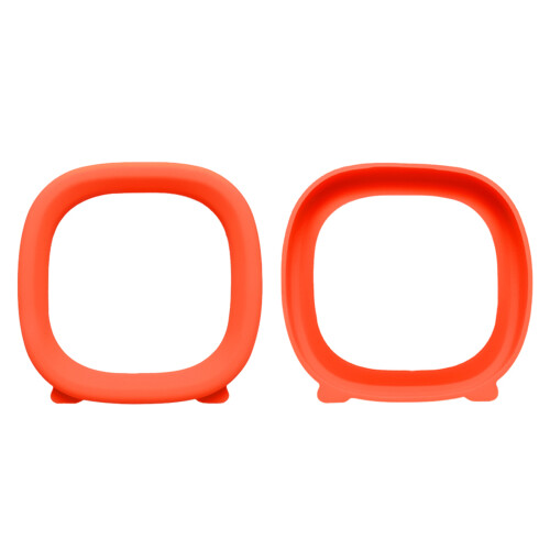Protective Silicone Shell For Sound Speaker AntiSlip Feature Easy Clean Oranges color