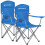 Songmics SONGMICS Set of 2 Folding Camping Chairs, Comfortable, Heavy Duty 1