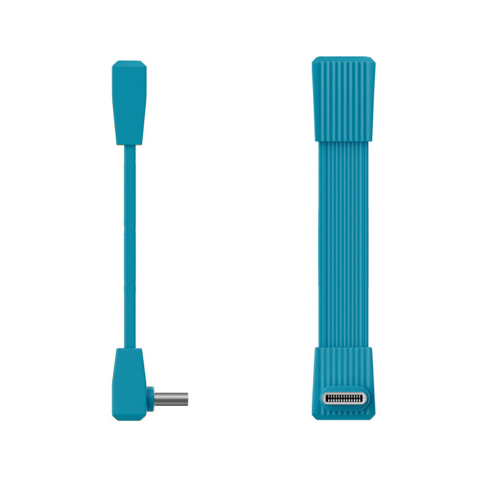 Flexible Type C 240W 80Gbps Charging Cord Space Saving Rollable Design 42-67Mm 51Mf Blue 7695001247290