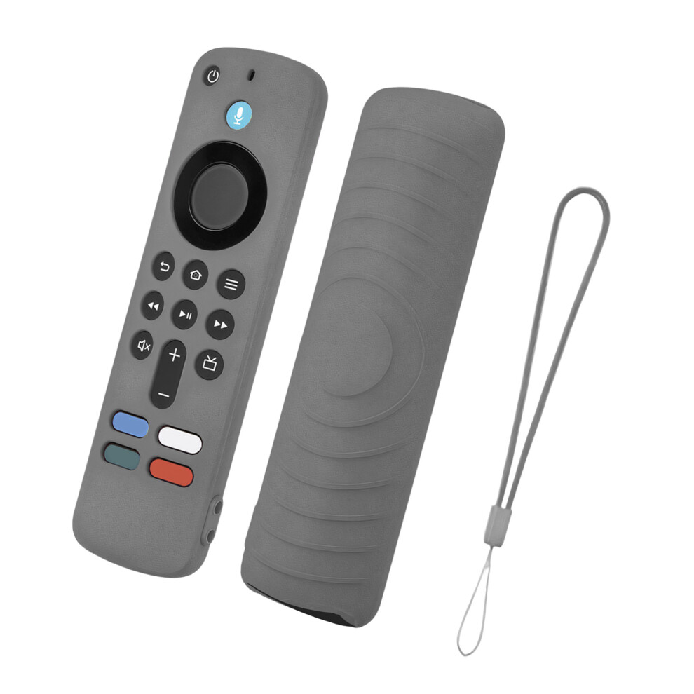 Antidrop Silicone Sleeve For Tv Stick /4K (Newest Model) Controllers Precise Cutouts Gray 7695001153133