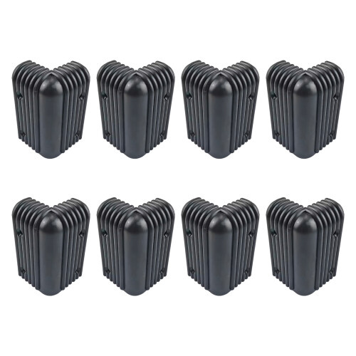 Molded ABS Corner Guards Covers for Speaker Cabinets and Luggage Trunks