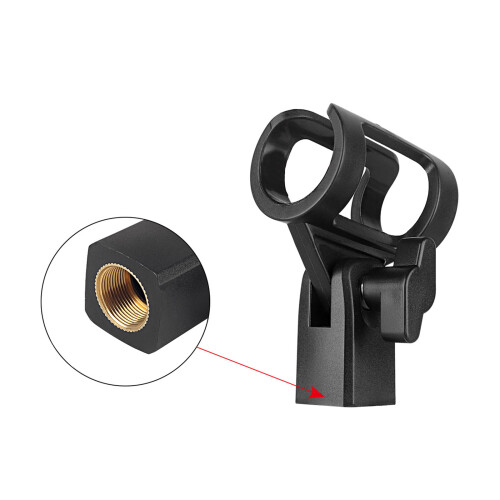 Adjustable Professional Sound Microphone Clamp Accessories Clip Holder B