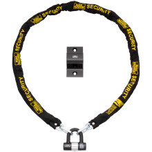 Burg-Wachter 2M Sold Secure Gold Bike Chain, Lock and Ground Anchor