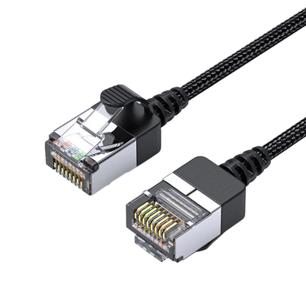 Cat6 Ethernet Cable Braided Fast Speed Braided Gigabit Rj45 Cable 1M Straight To Straight 7695001184601
