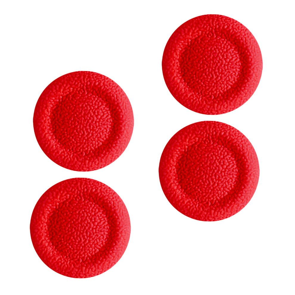 4Pcs Replacement Joystick Caps Tpe Thumbstick Caps Analog Caps Red 7695001171953