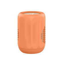 Soft Flexible Silicone Case For Mini ASM01A Speakers Maintaining Sound Oranges color