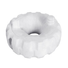 Travel Round Charging Cable Organize Holder Safe Cable Winder Easy to Use White Small