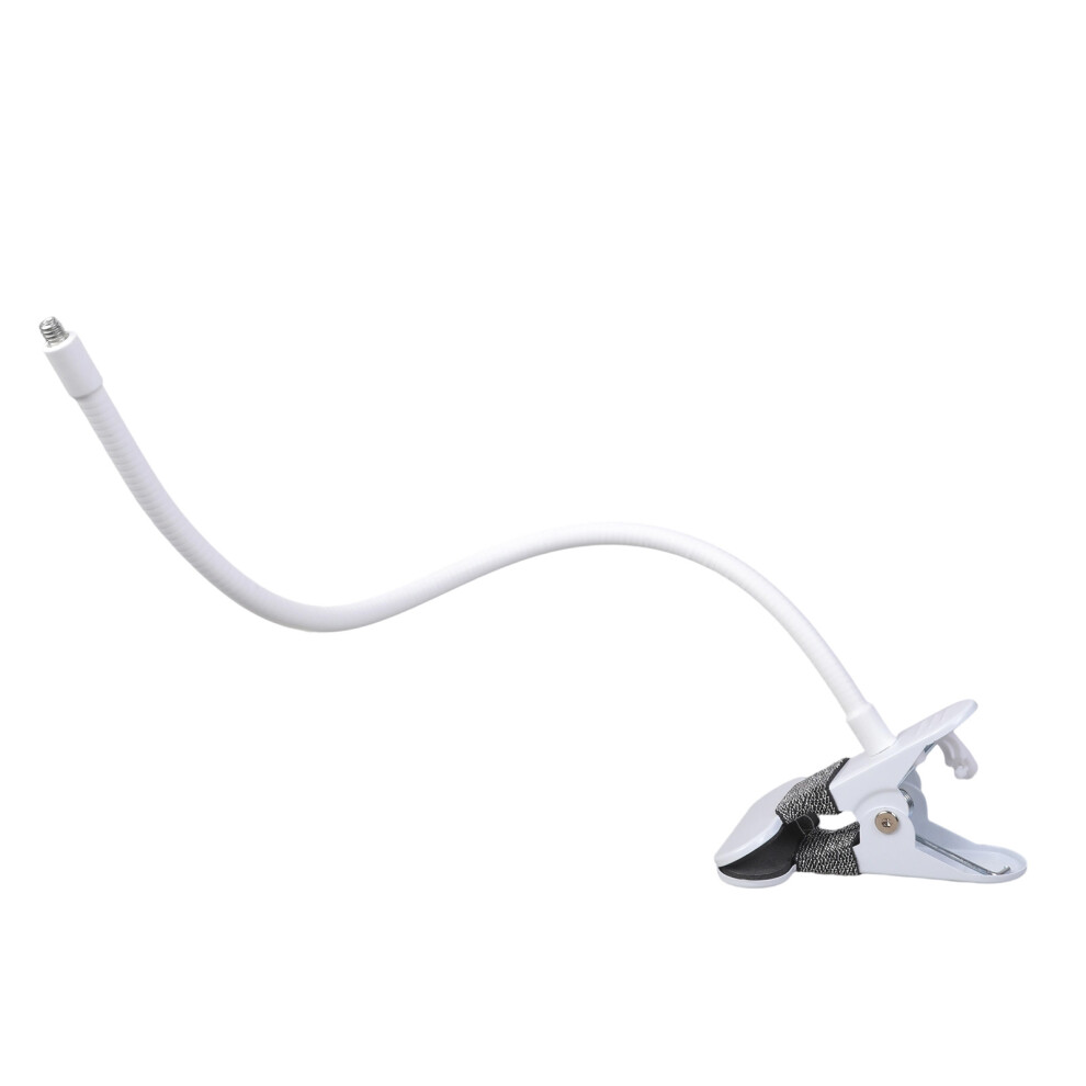 Adjustable 360 Degree Rotating Clamp Mount For Dslr Cameras Monitors Lights White 7695001247405