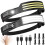 Dopalloy Head Torch Rechargeable - 2 Pack Super Bright Tri LED Strip 1