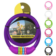 Ainiv 4-Digit Password Bicycle Lock, 65cm Portable Anti Theft Bike