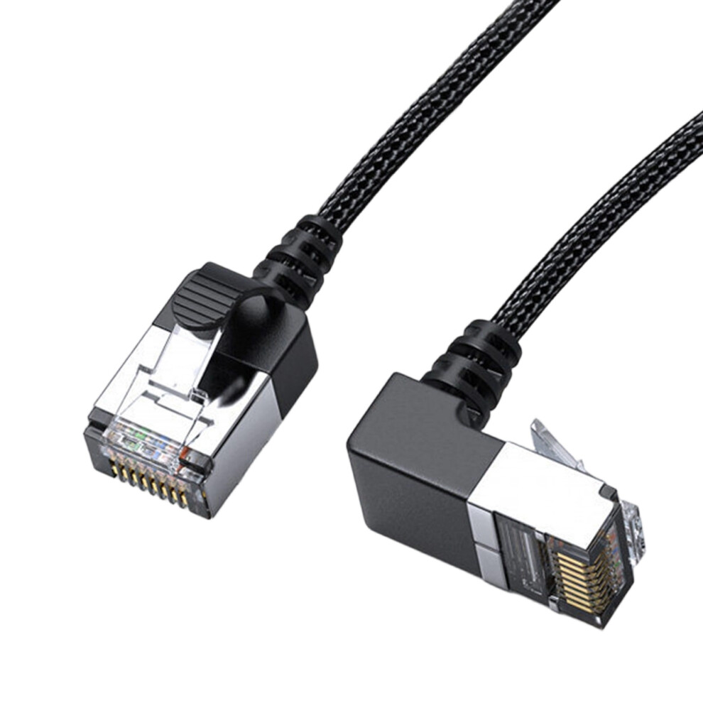 Flexible Ethernet Cable Cat6 Rj45 Cord 10 Gigabit Fast Speed 5M Upward Bend To St 7695001184663