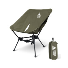 OneTigris Tigerblade Camping Chair, Lightweight Folding Backpacking Hiking, Compact Portable 330 lbs Capacity