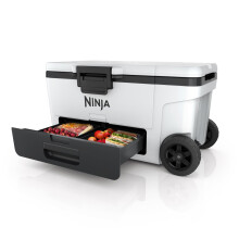 Ninja FrostVault Heavy-Duty Insulated Cool Box, Wheeled Premium