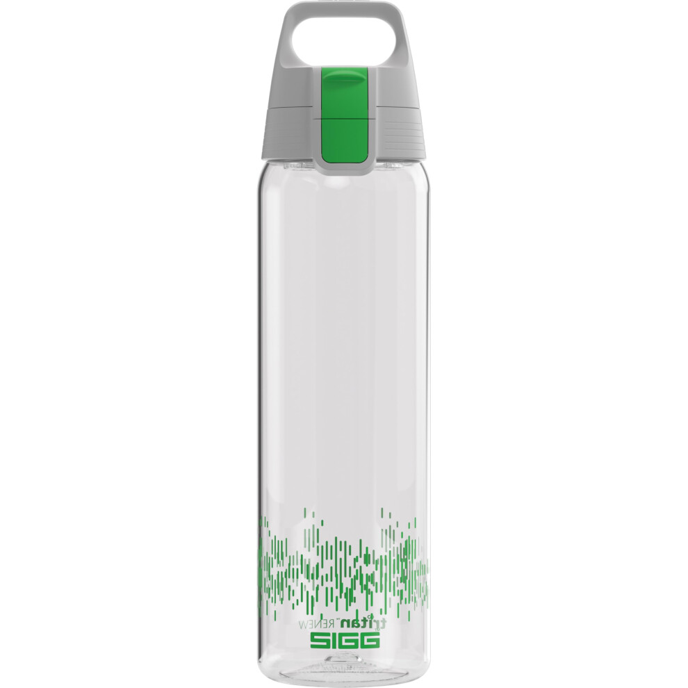 Sigg - Tritan Renew Water Bottle - Total Clear One Myplanet Green
