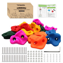 Trymaker Climbing Holds,Rock Climbing Wall for Kids, 15PCS Climbing