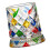 Hand Painted Rotating Glass Cup Decorative Drinking Cup with Swivels Base D.. 1