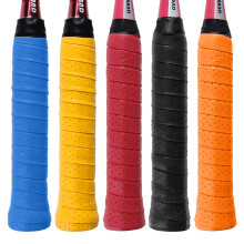 DAJING 5pcs Colorful Squash Racket & Badminton Racket Grip, Tennis
