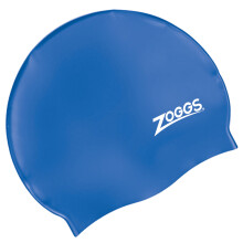 Zoggs Adult Silicone Swimming Cap with Embossed Non-Slip Inner