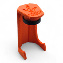 Shower Buddy Adjust – Adjustable Timed Push‑Button Shower Holder for Campsites, Gyms & Pools | Hands‑Free Valve Lock Tool for Exposed Pipe Sh