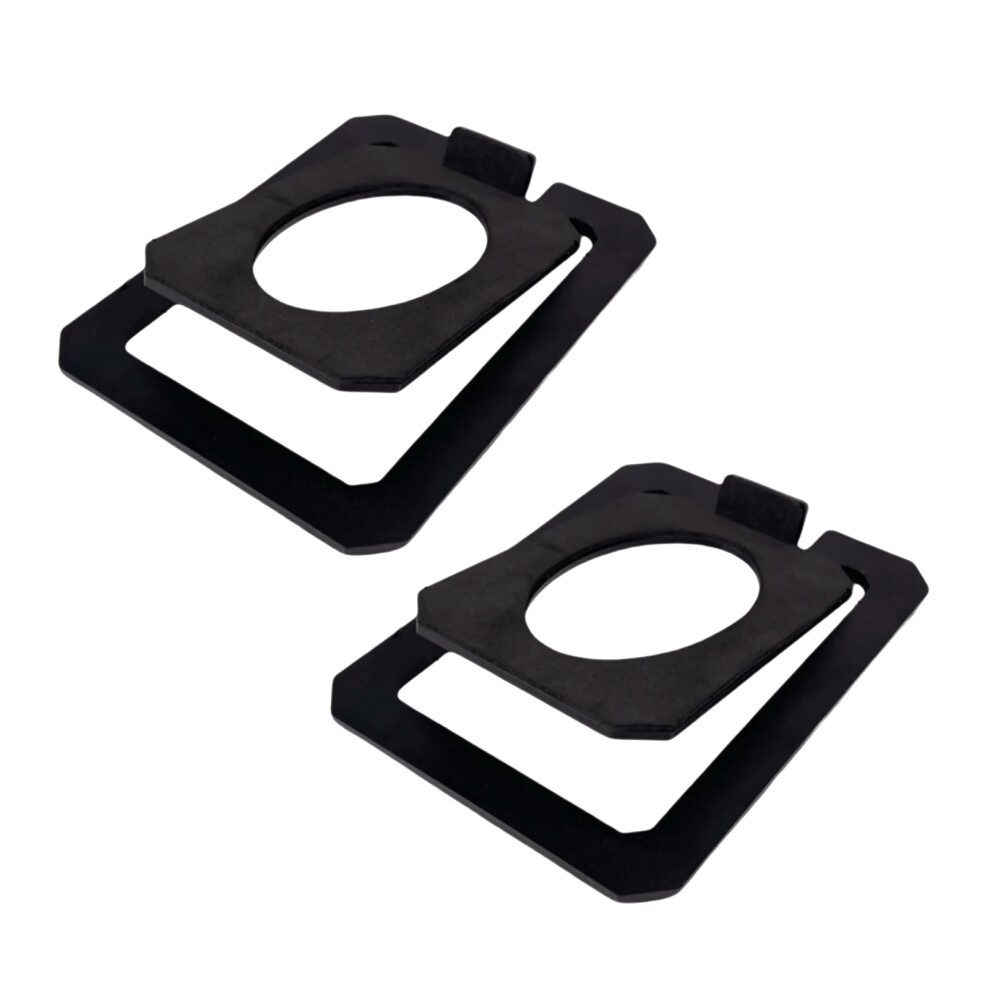 Speaker Stand With Sponge Vibration Dampener Minimizing Noise Secure Placement Black 7695001210645