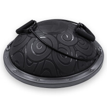 Lions Half Balance Board with Exercise Ball, Ideal for Yoga Physio