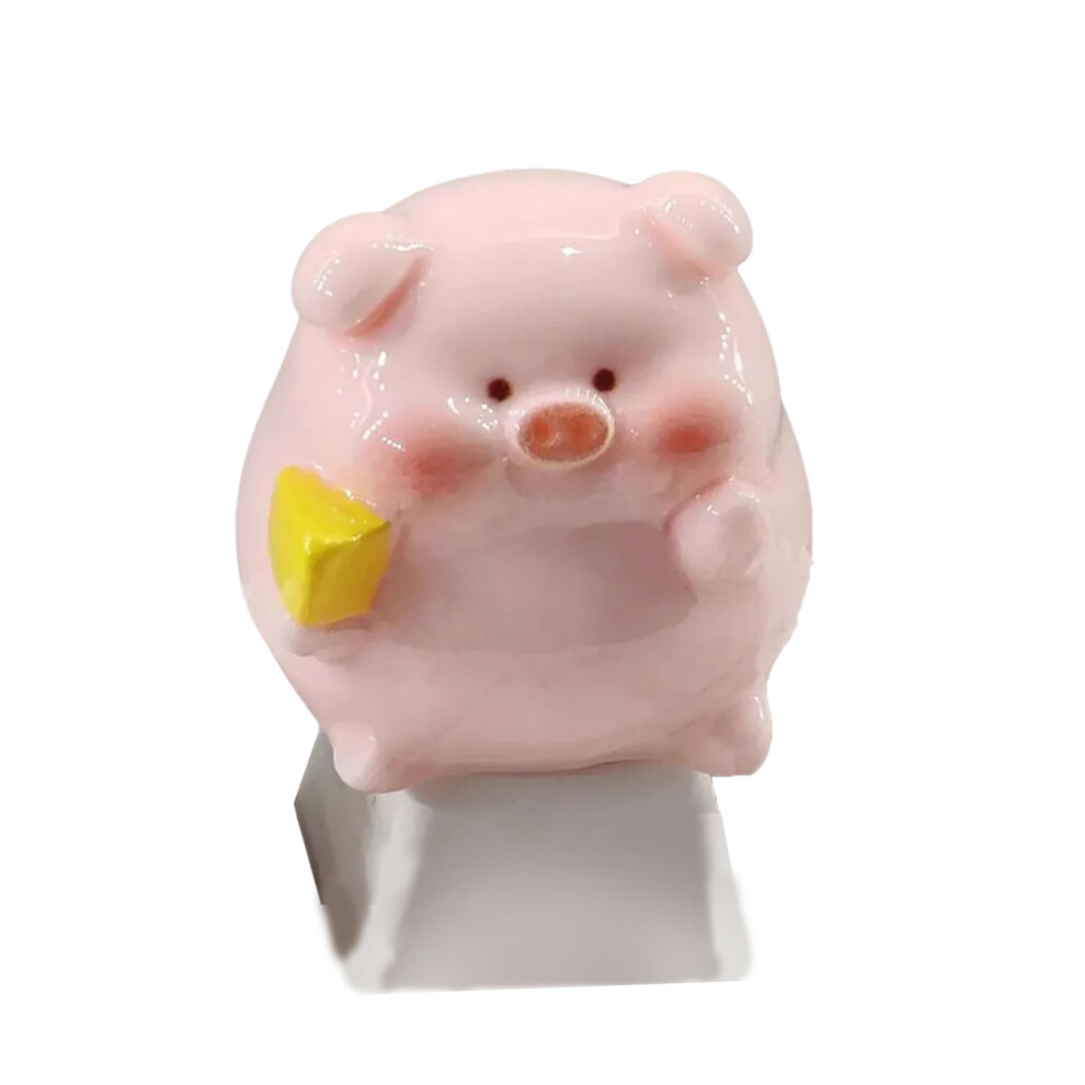 Lovely Pig Theme Keycap Replacement For Mechanical Keyboards Personalizing 1 Pink 7695001247351
