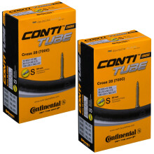 Continental Cross 28 700 x 32-47c Bike Inner Tubes - Presta 60mm Long