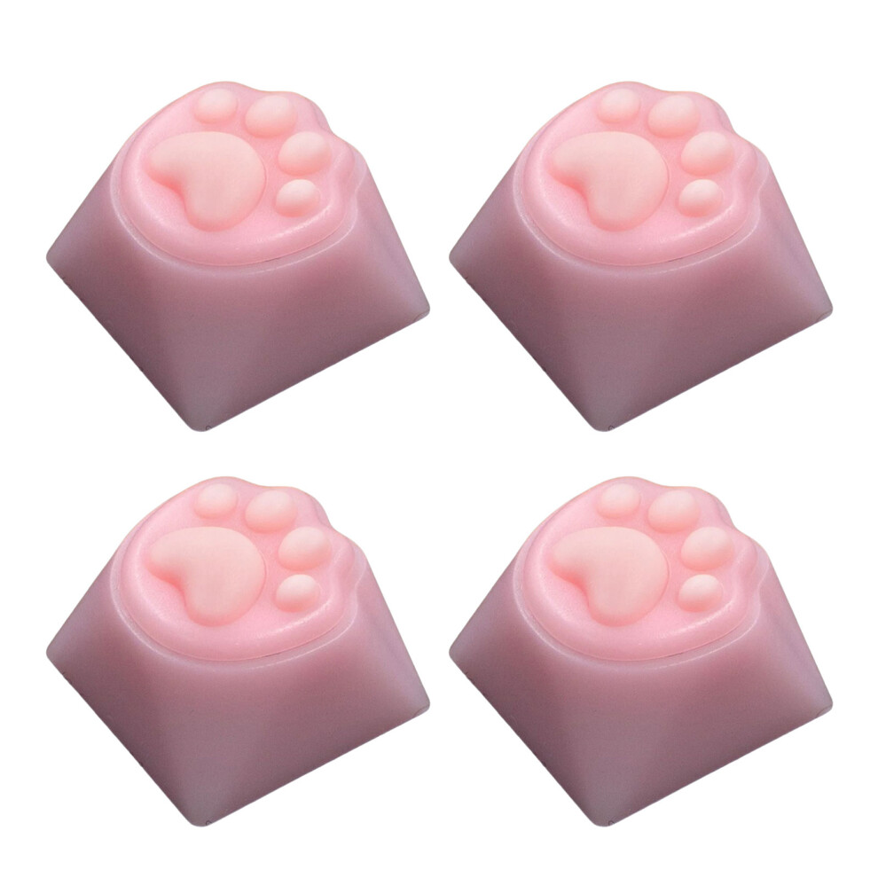 Playful Cartoon Pattern Keycap For Mechanical Keyboards Keycaps 2 Color Vibrant Pink 7695001214308