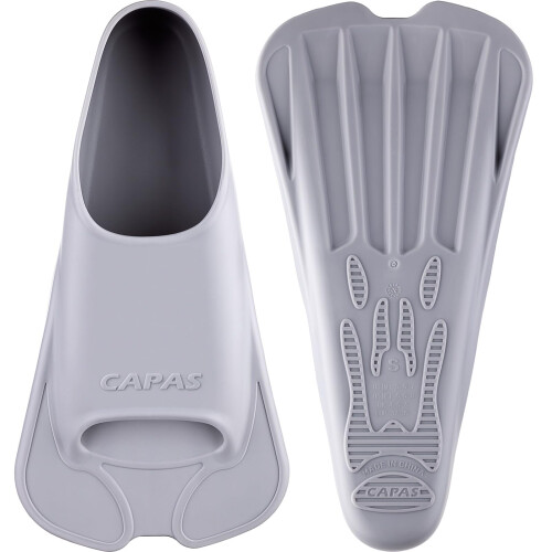 CAPAS Swim Training Fins Comfortable Silicone Swimming Floating