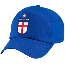 Kids England Football Cap (Royal Blue, One