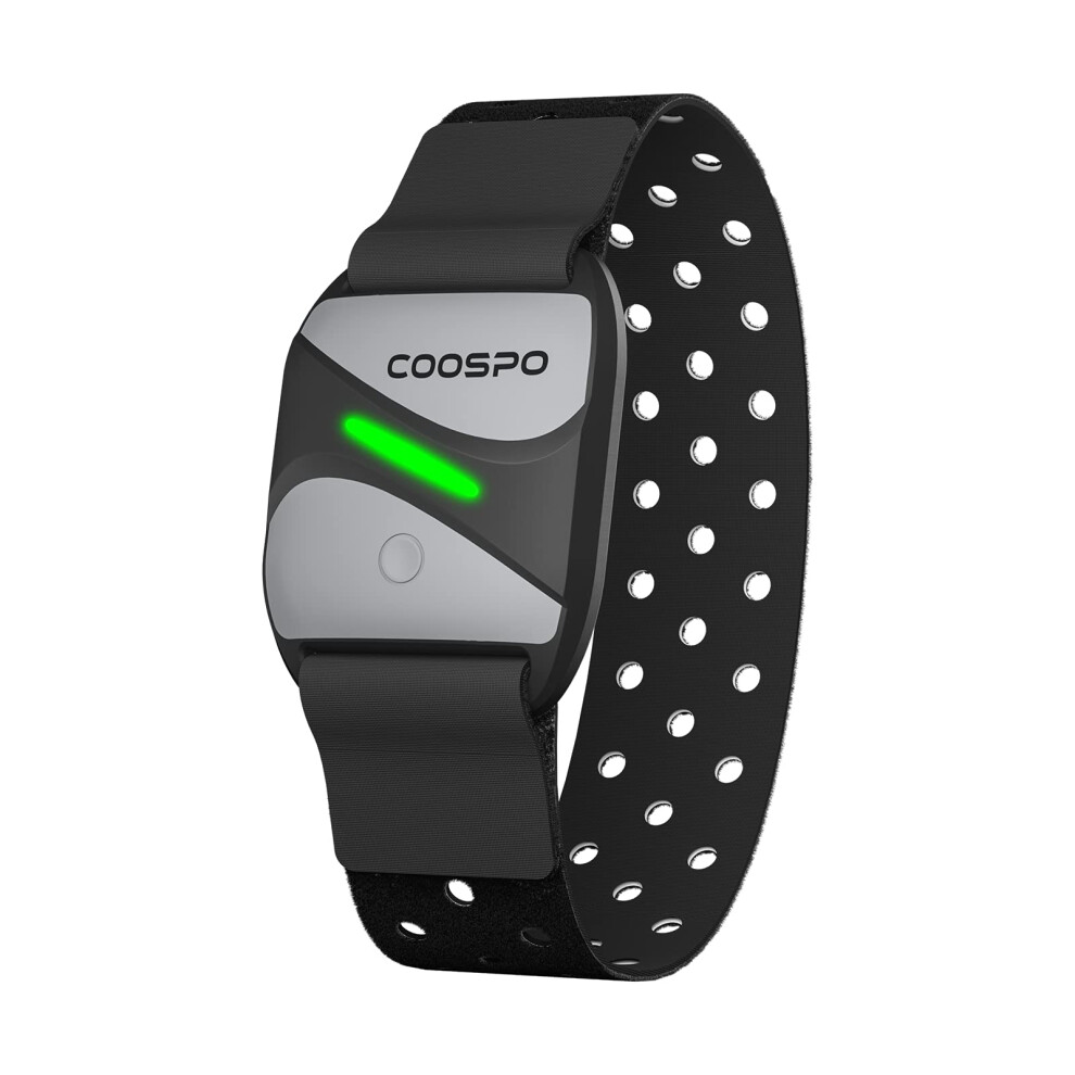 Coospo Hw807 Armband Heart Rate Monitor, Bluetooth 5.0 & Ant+ Dual