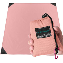 Odoland Outdoor Pocket Travel Blanket Beach Mat - Waterproof Sand