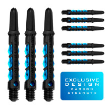 Harrows Darts 3 x Sets of Carbon ST Dart Stems - 9 Dart Shafts in