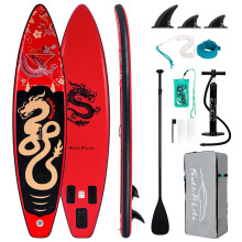 FEATH-R-LITE 11' Inflatable Ultra-Light Stand Up Paddle Board for All