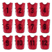 PATIKIL Soccer Training Vest, 12 Pack Team Sports Pinnies Reversible