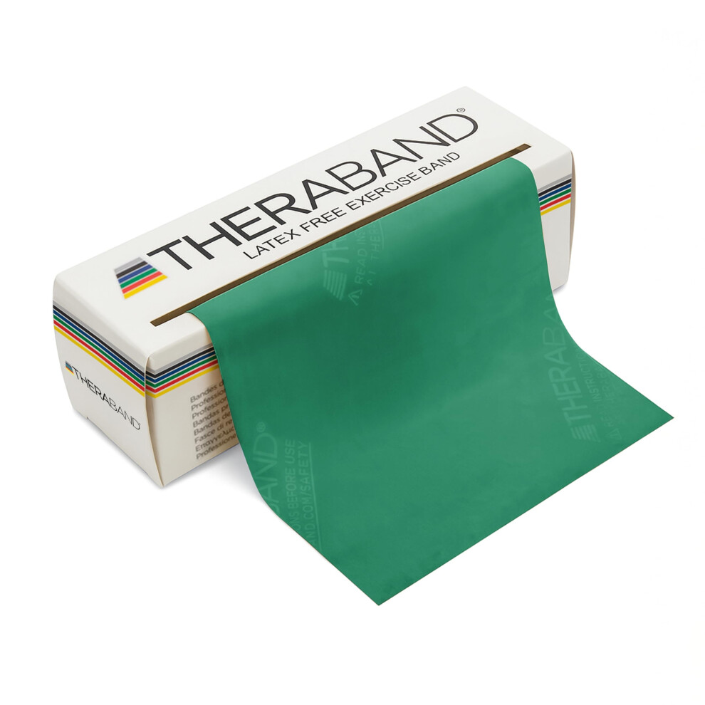 Theraband Resistance Band Latex Roll Â Stretch Bands For Exercise &