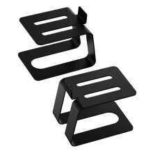 Anti Vibration Desktop Speaker Mounts Stands Metal Ensuring Optimaled Sound Section B