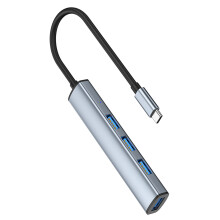 Universal Multiport USB3.0 Type C Hubs Support for Home Office Device Integration USB C3.0