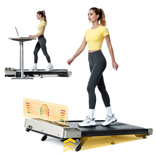 Toputure Walking Pad Treadmill for Home, 3.0HP Brushless Motor