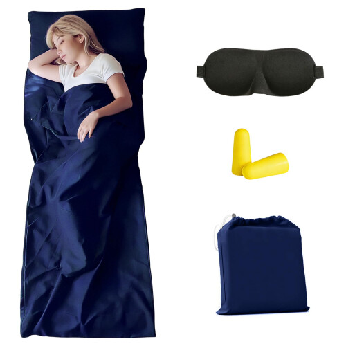 Sleeping Bag Liners Camping Sheets, Travel Sheet Hostels, Hotels